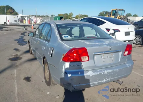 2002 Honda Civic Lx from USA, damaged, VIN 2HGES16592H511134